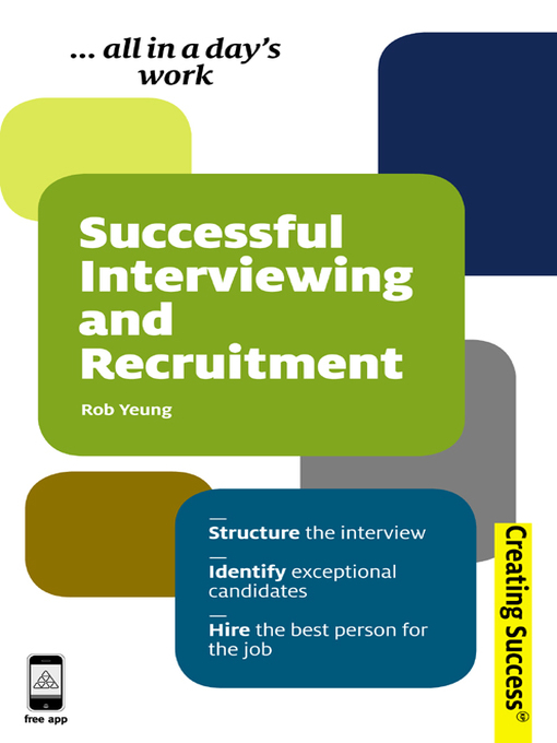 Cover image for Successful Interviewing and Recruitment